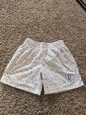Baseball Lifestule  Splatter Print Shorts